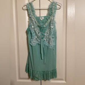 Bling tank top X large